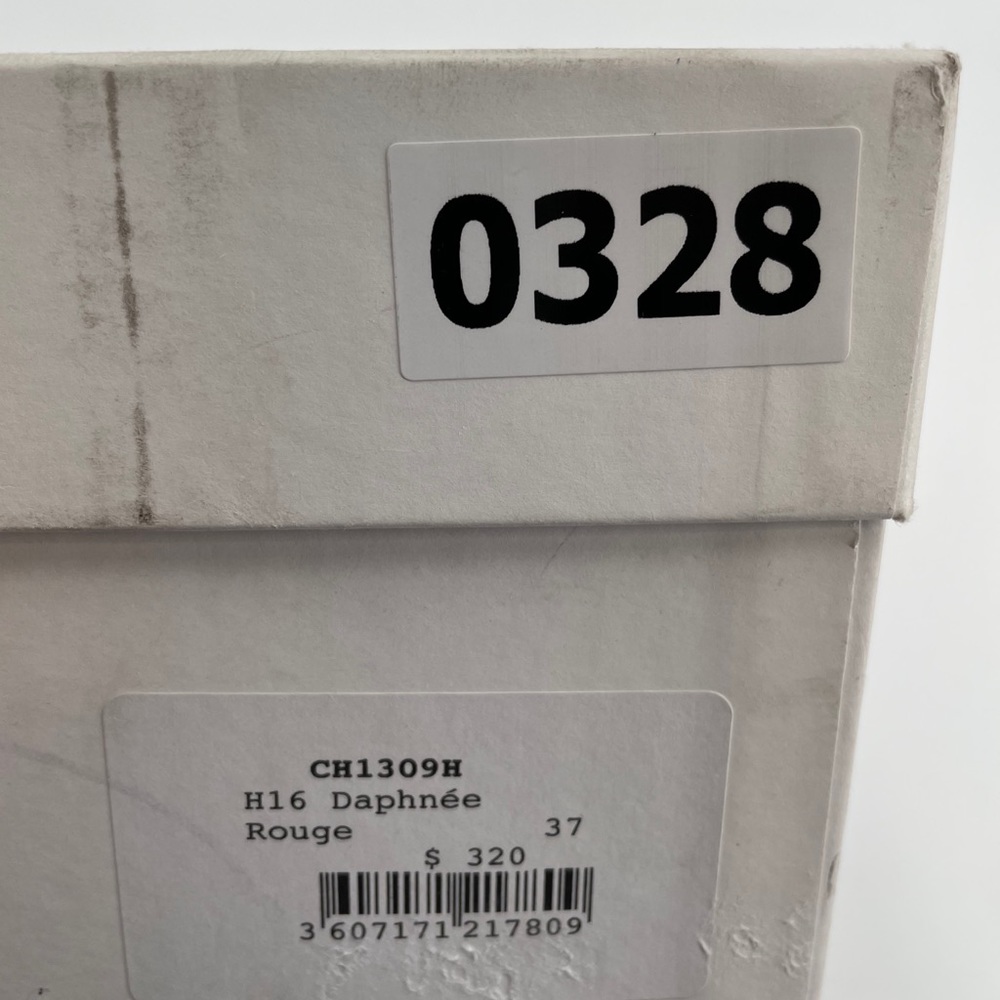 New Sandro Red Suede Pumps heels shoe size 7.5 , 6.5 - Picture 9 of 14